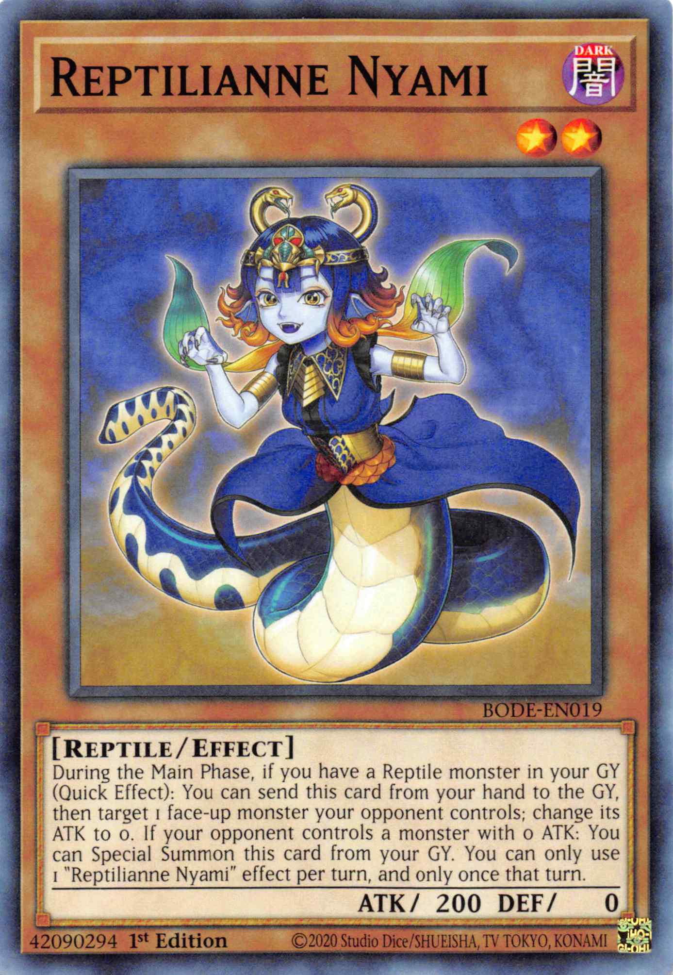 Reptilianne Nyami [BODE-EN019] Common | Good Games Morley