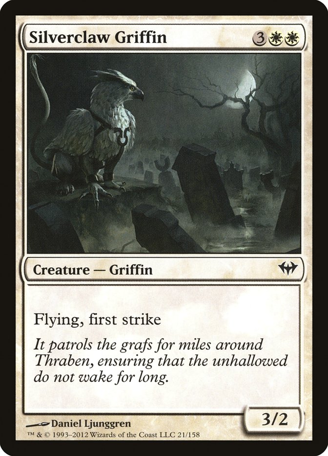 Silverclaw Griffin [Dark Ascension] | Good Games Morley