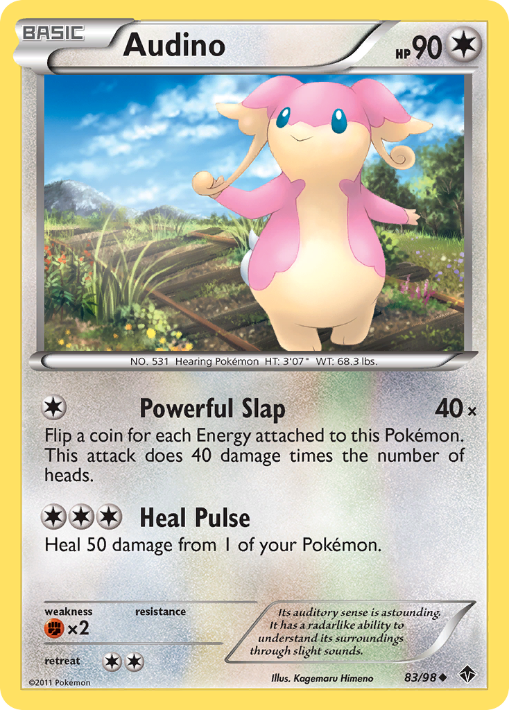 Audino (83/98) [Black & White: Emerging Powers] | Good Games Morley