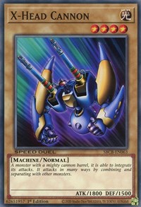 X-Head Cannon [SBCB-EN063] Common | Good Games Morley
