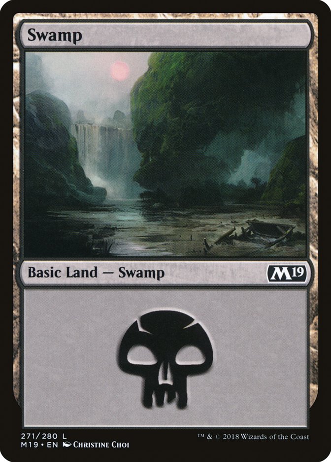 Swamp (271) [Core Set 2019] | Good Games Morley