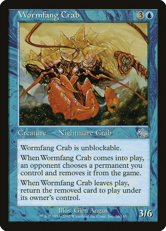 Wormfang Crab [Judgment] | Good Games Morley