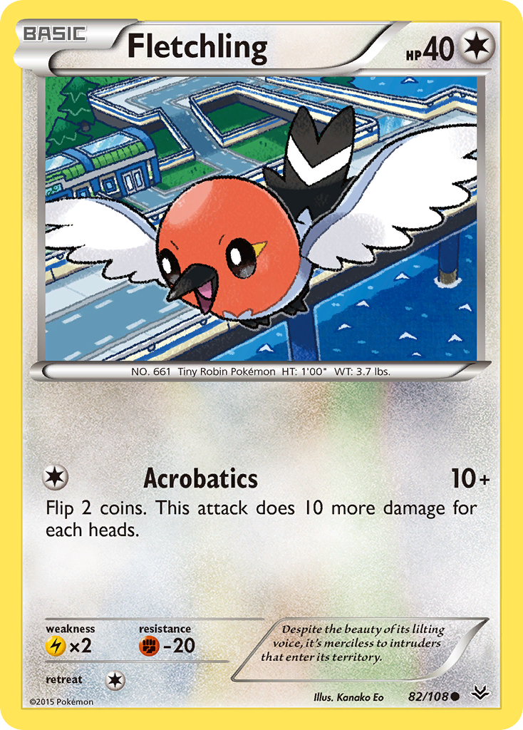 Fletchling (82/108) [XY: Roaring Skies] | Good Games Morley