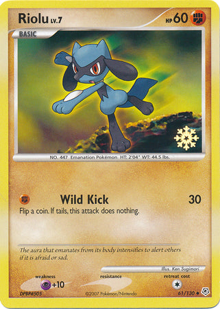 Riolu (61/130) [Countdown Calendar Promos] | Good Games Morley