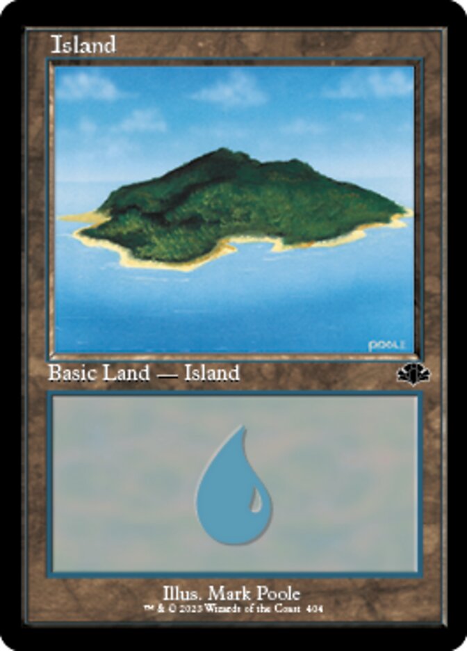 Island (404) (Retro) [Dominaria Remastered] | Good Games Morley