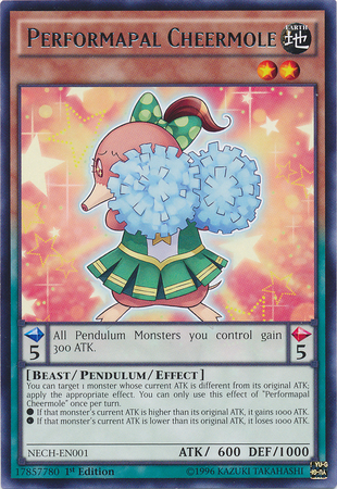 Performapal Cheermole [NECH-EN001] Rare | Good Games Morley