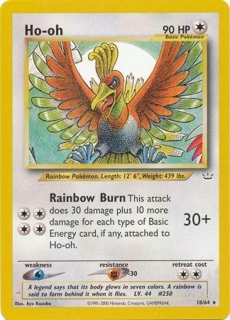 Ho-oh (18/64) [Neo Revelation Unlimited] | Good Games Morley