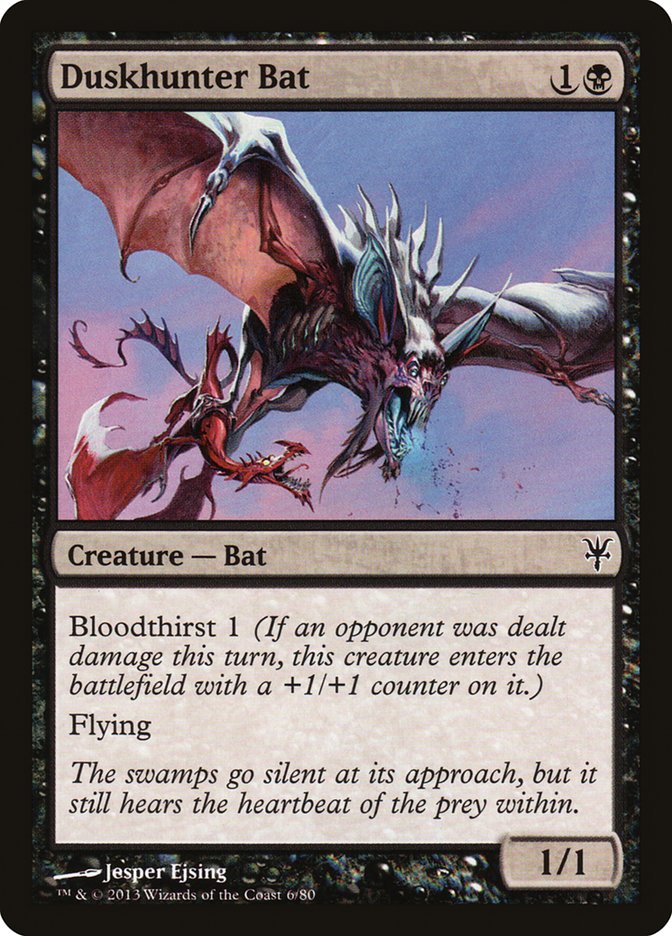 Duskhunter Bat [Duel Decks: Sorin vs. Tibalt] | Good Games Morley