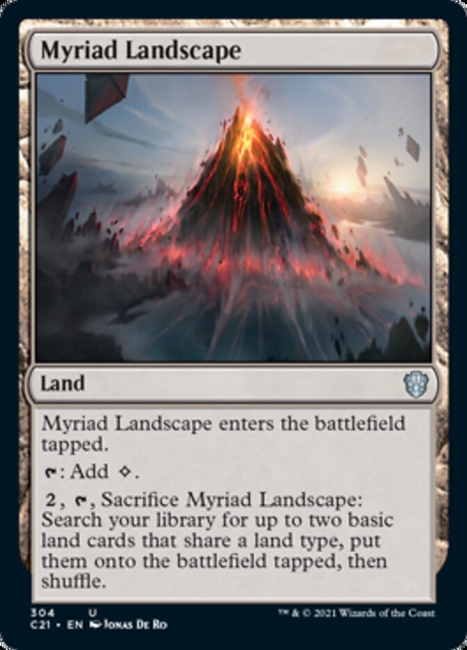 Myriad Landscape [Commander 2021] | Good Games Morley