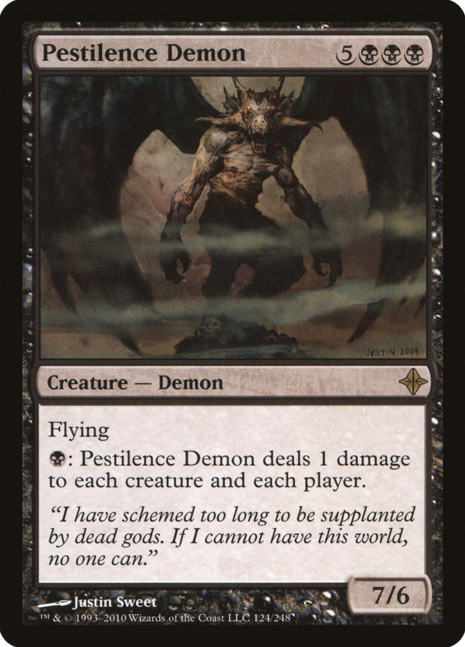Pestilence Demon [Rise of the Eldrazi] | Good Games Morley