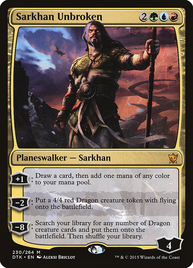 Sarkhan Unbroken [Dragons of Tarkir] | Good Games Morley