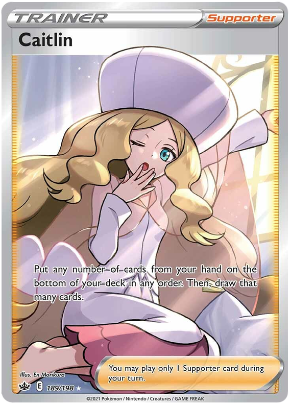 Caitlin (189/198) [Sword & Shield: Chilling Reign] | Good Games Morley