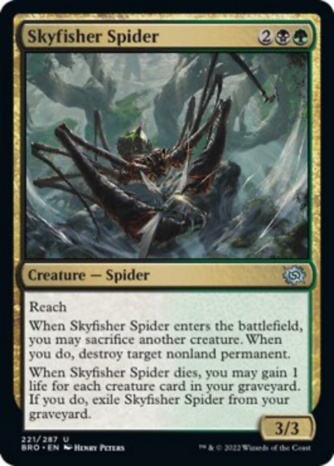 Skyfisher Spider [The Brothers' War] | Good Games Morley