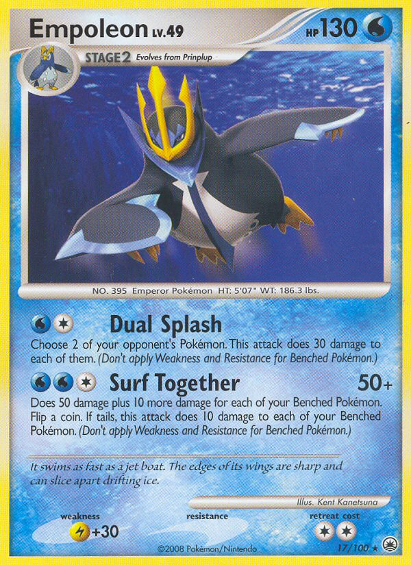 Empoleon (17/100) [Diamond & Pearl: Majestic Dawn] | Good Games Morley