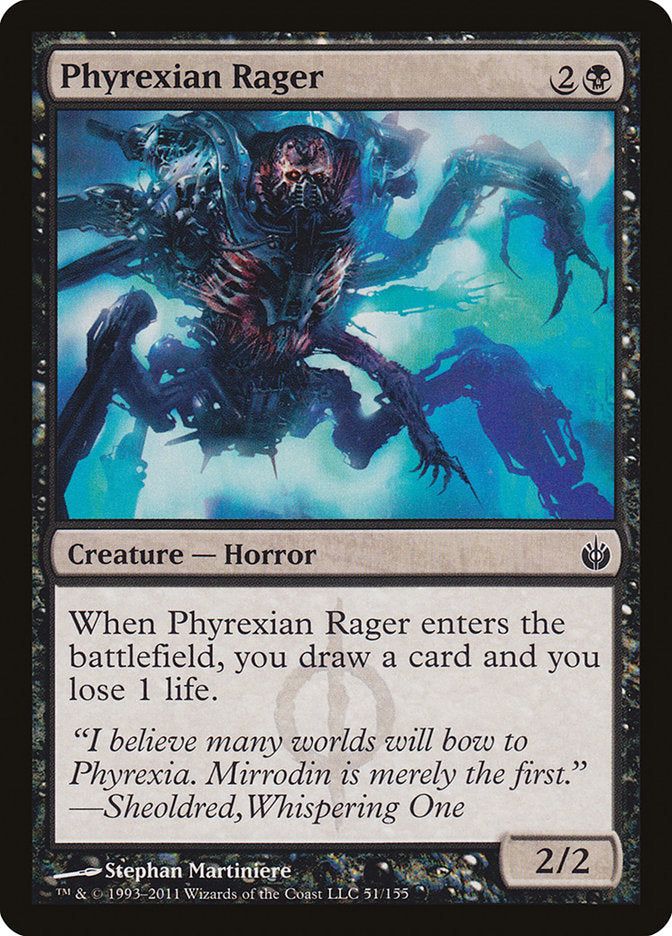 Phyrexian Rager [Mirrodin Besieged] | Good Games Morley