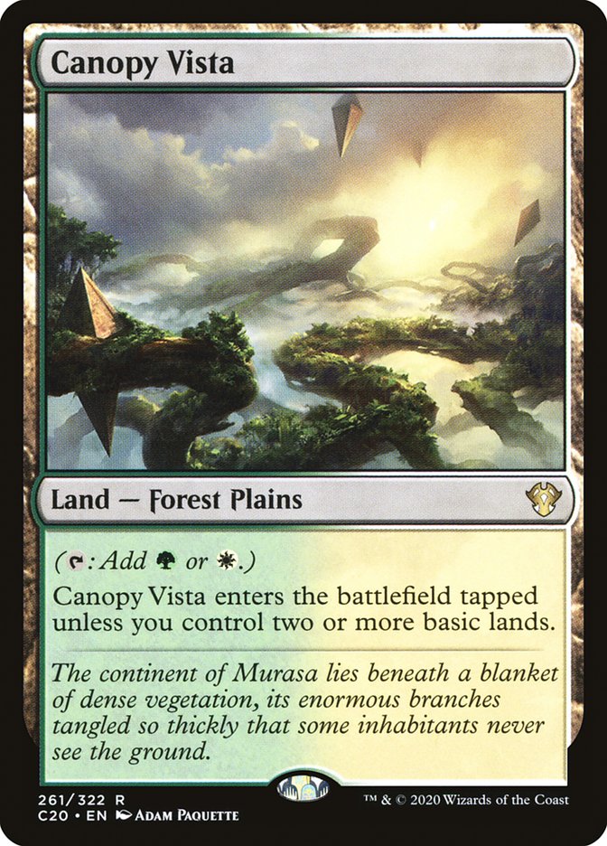 Canopy Vista [Commander 2020] | Good Games Morley