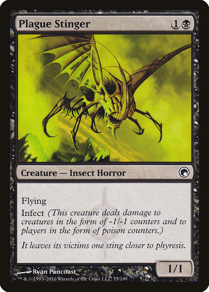 Plague Stinger [Scars of Mirrodin] | Good Games Morley