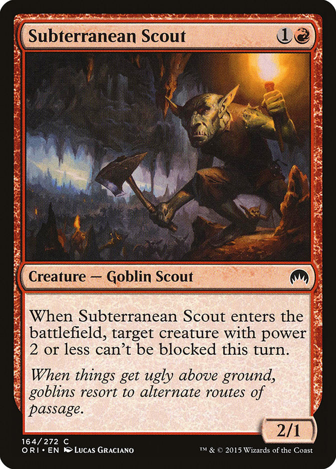 Subterranean Scout [Magic Origins] | Good Games Morley