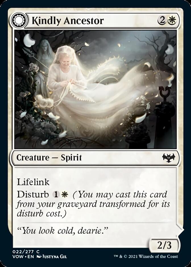 Kindly Ancestor // Ancestor's Embrace [Innistrad: Crimson Vow] | Good Games Morley