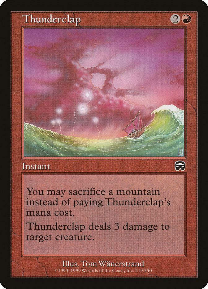 Thunderclap [Mercadian Masques] | Good Games Morley
