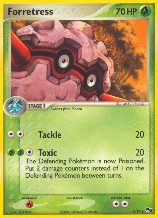 Forretress (9/17) [POP Series 3] | Good Games Morley