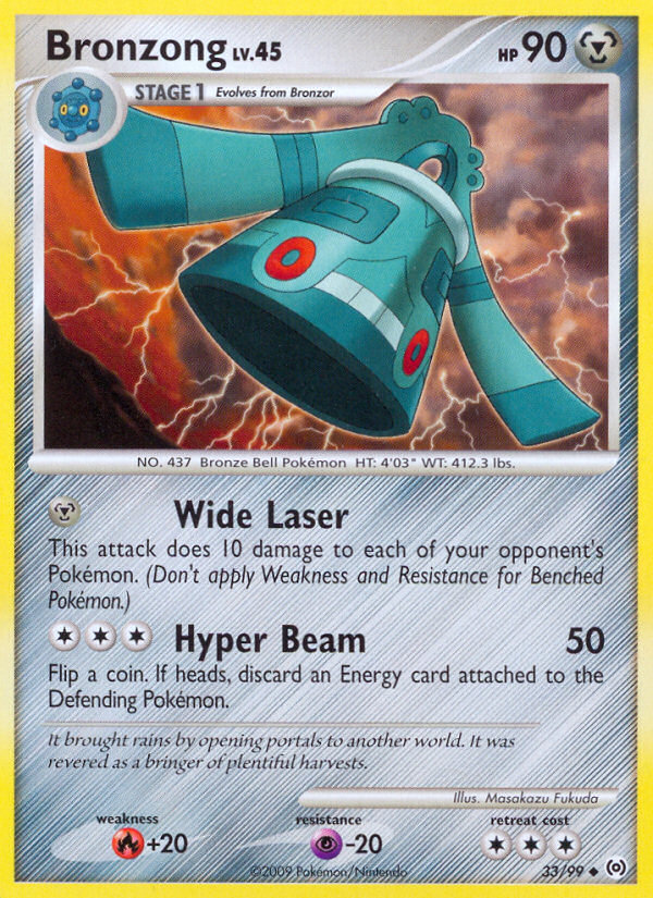 Bronzong (33/99) [Platinum: Arceus] | Good Games Morley
