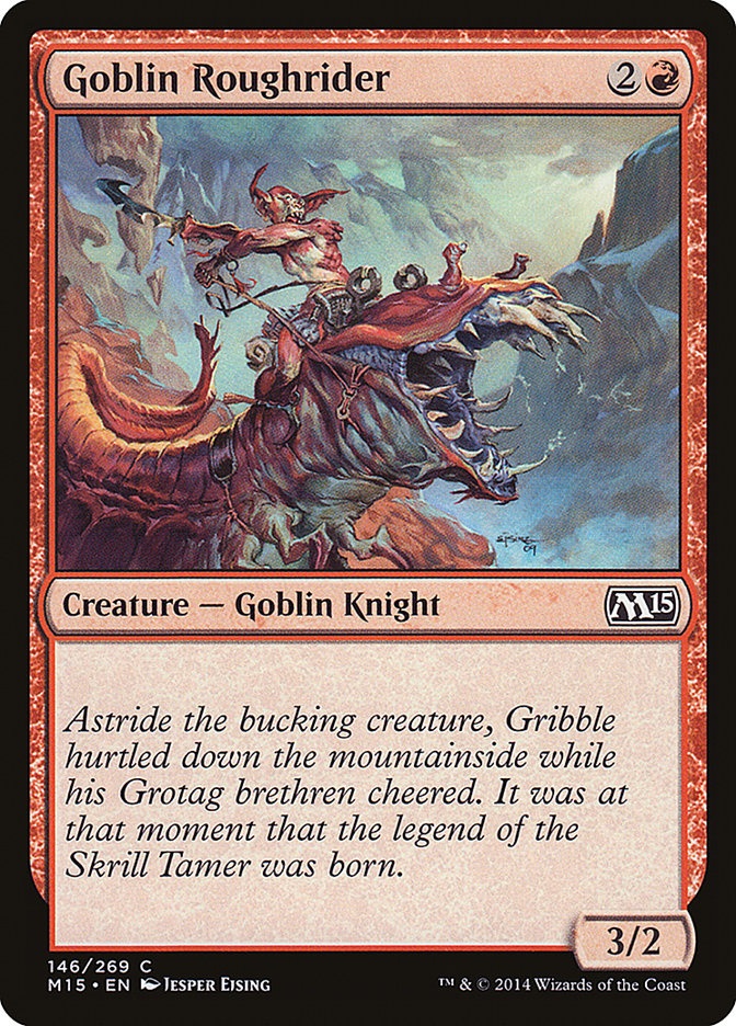 Goblin Roughrider [Magic 2015] | Good Games Morley