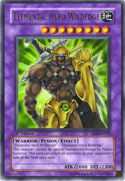 Elemental Hero Wildedge [EEN-EN035] Ultra Rare | Good Games Morley