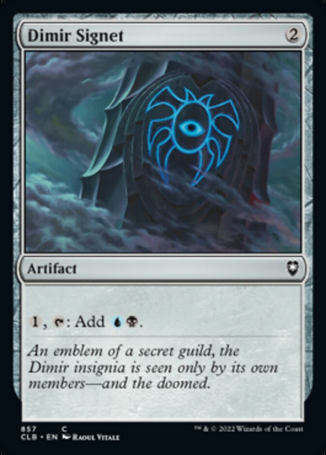 Dimir Signet [Commander Legends: Battle for Baldur's Gate] | Good Games Morley