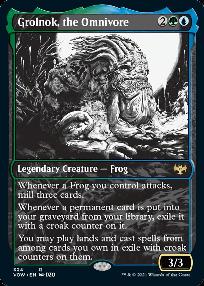 Grolnok, the Omnivore (Showcase Eternal Night) [Innistrad: Crimson Vow] | Good Games Morley