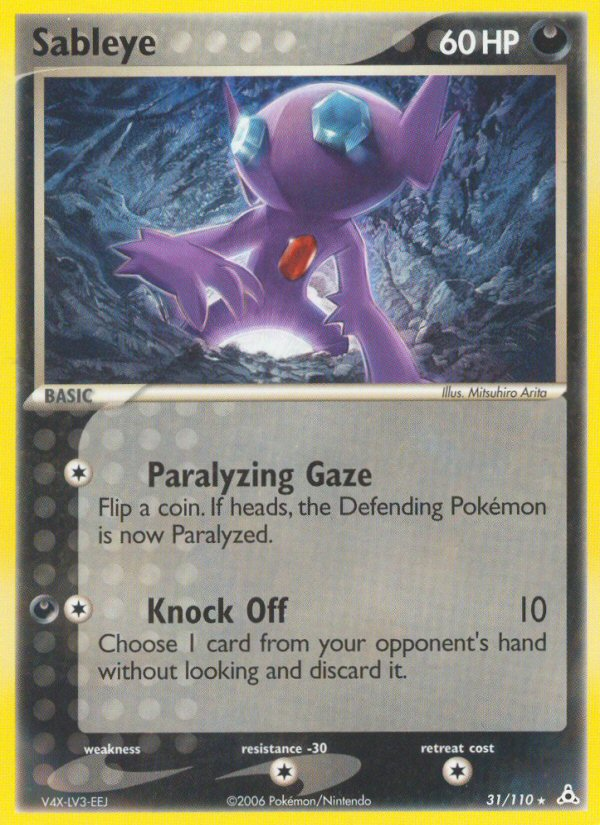 Sableye (31/110) [EX: Holon Phantoms] | Good Games Morley