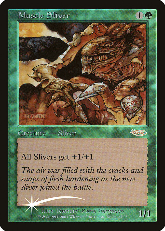 Muscle Sliver [Friday Night Magic 2003] | Good Games Morley