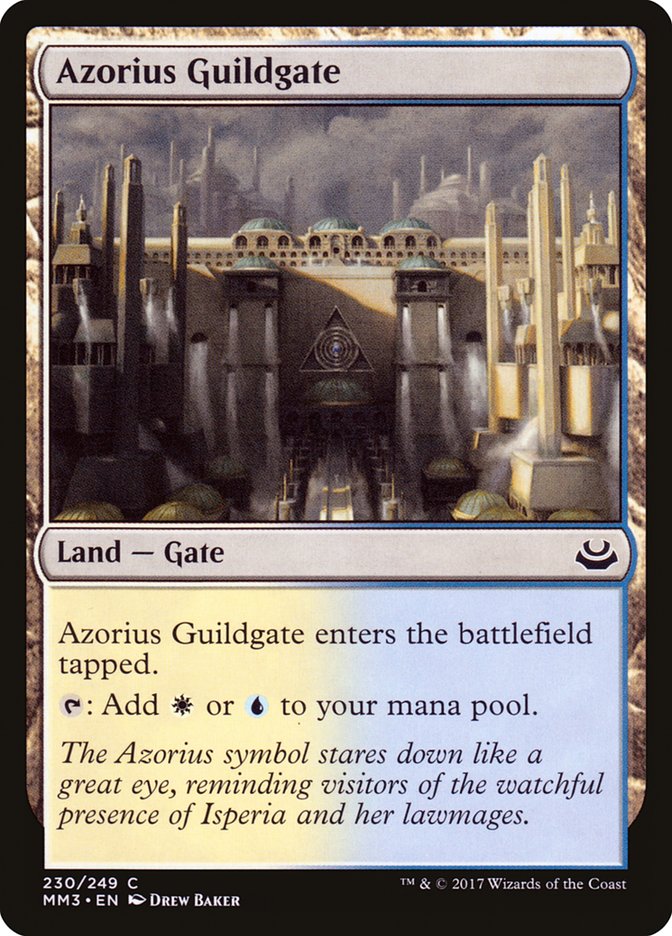 Azorius Guildgate [Modern Masters 2017] | Good Games Morley