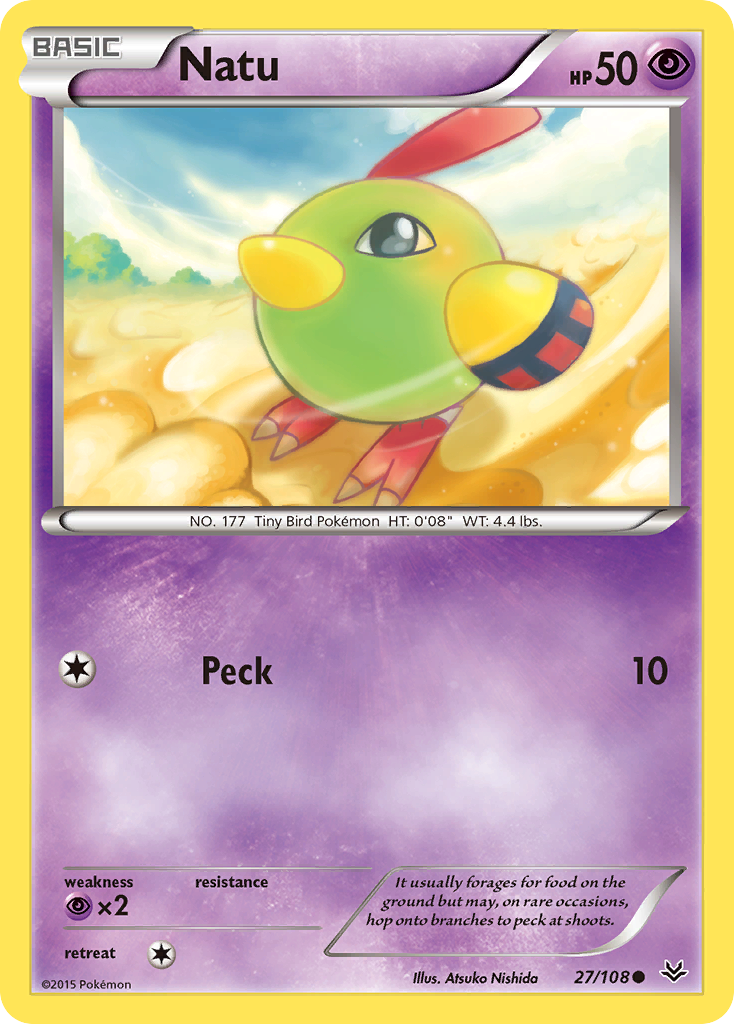 Natu (27/108) [XY: Roaring Skies] | Good Games Morley