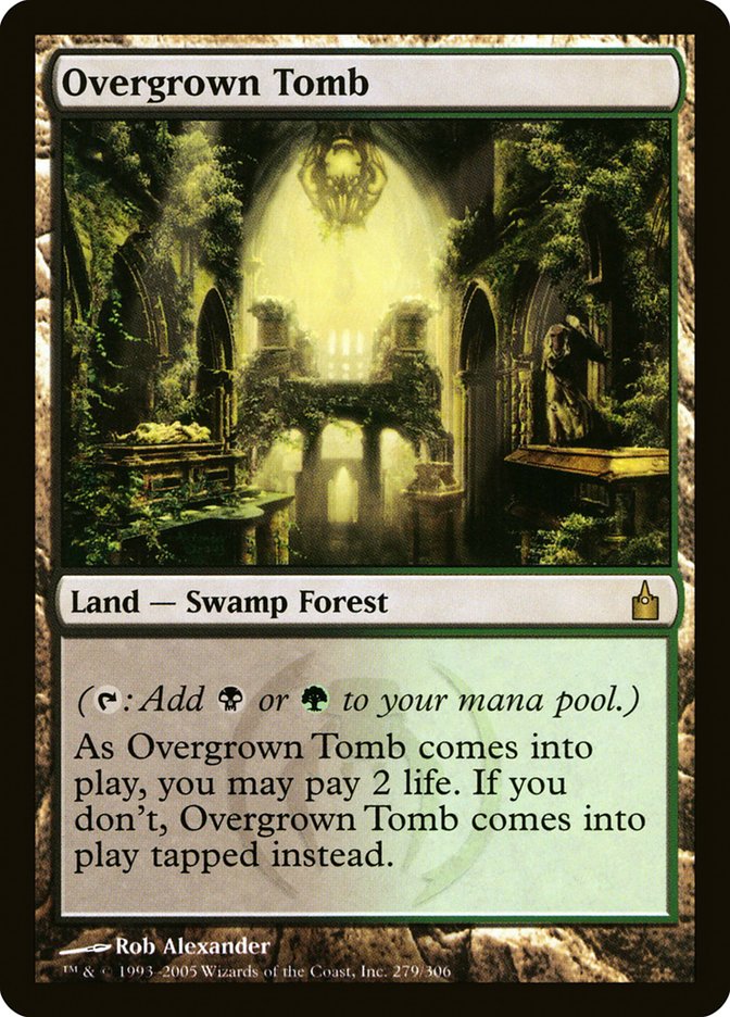 Overgrown Tomb [Ravnica: City of Guilds] | Good Games Morley