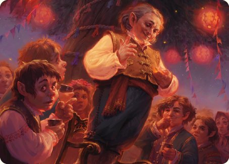 Bilbo, Retired Burglar Art Card [The Lord of the Rings: Tales of Middle-earth Art Series] | Good Games Morley