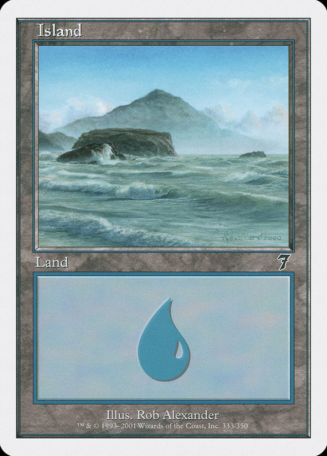 Island (333) [Seventh Edition] | Good Games Morley