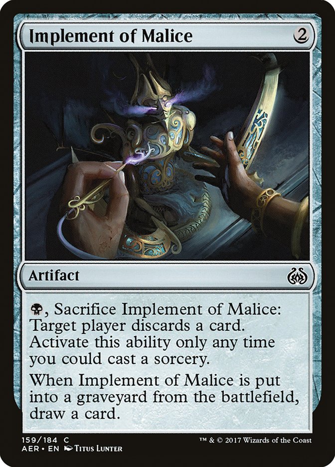 Implement of Malice [Aether Revolt] | Good Games Morley