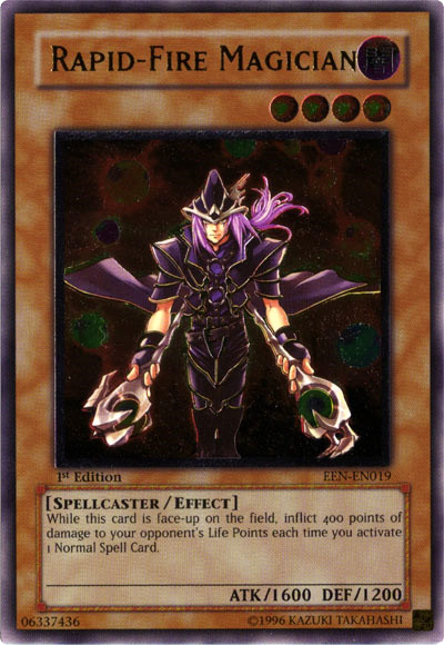 Rapid-Fire Magician [EEN-EN019] Ultimate Rare | Good Games Morley