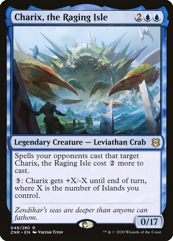 Charix, the Raging Isle (049/280) [Zendikar Rising] | Good Games Morley