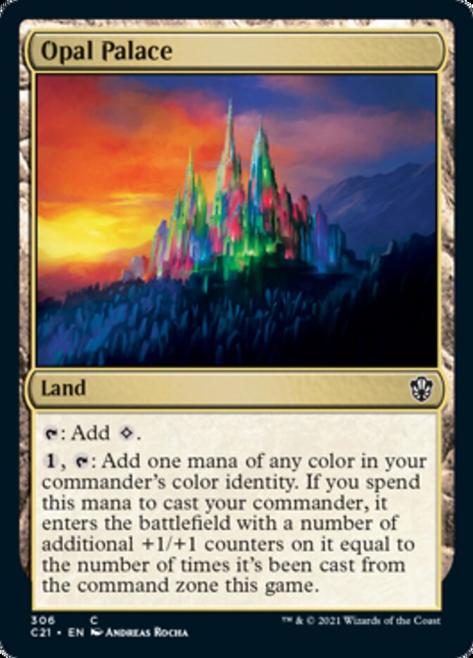 Opal Palace [Commander 2021] | Good Games Morley