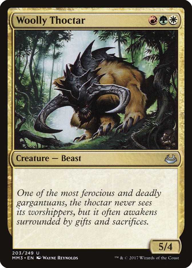 Woolly Thoctar [Modern Masters 2017] | Good Games Morley