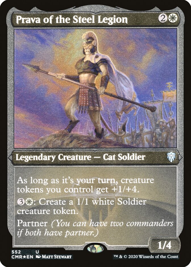 Prava of the Steel Legion (Etched) [Commander Legends] | Good Games Morley