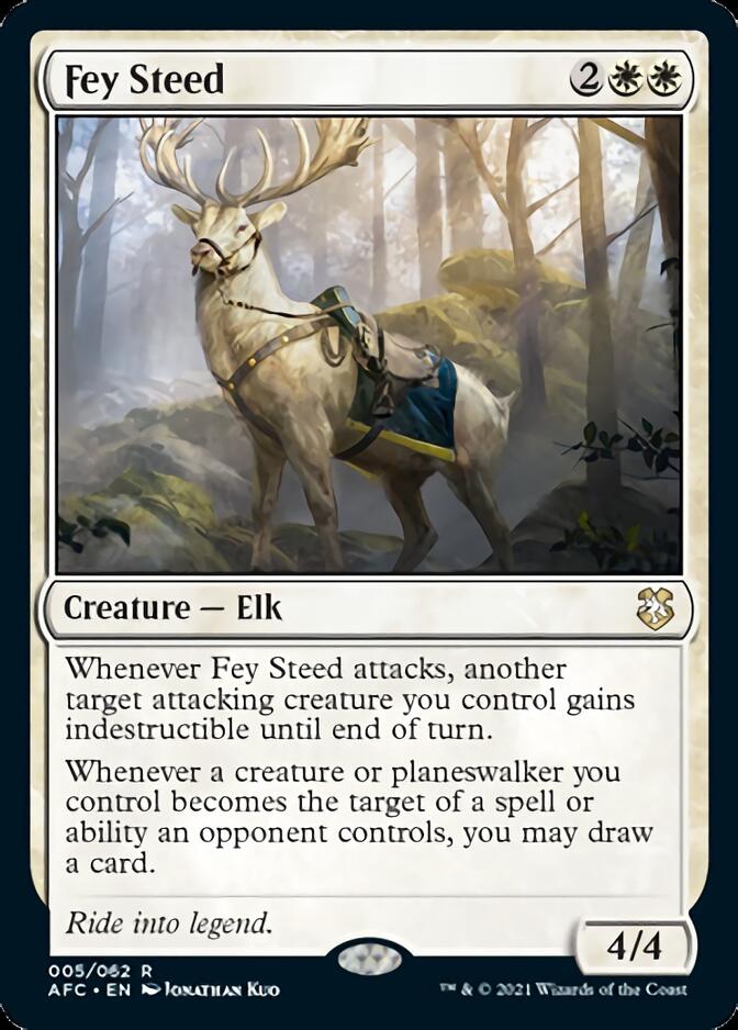 Fey Steed [Dungeons & Dragons: Adventures in the Forgotten Realms Commander] | Good Games Morley