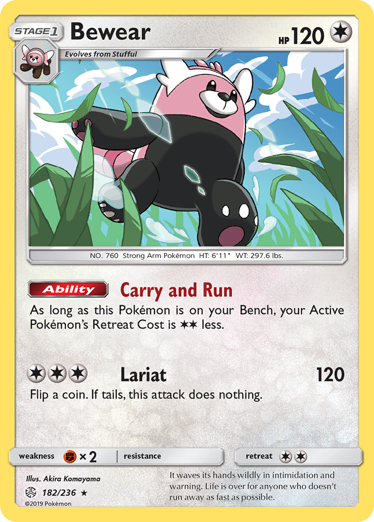 Bewear (182/236) [Sun & Moon: Cosmic Eclipse] | Good Games Morley