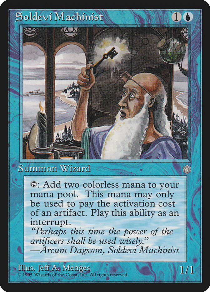 Soldevi Machinist [Ice Age] | Good Games Morley