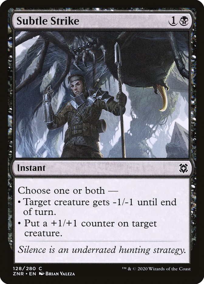 Subtle Strike [Zendikar Rising] | Good Games Morley