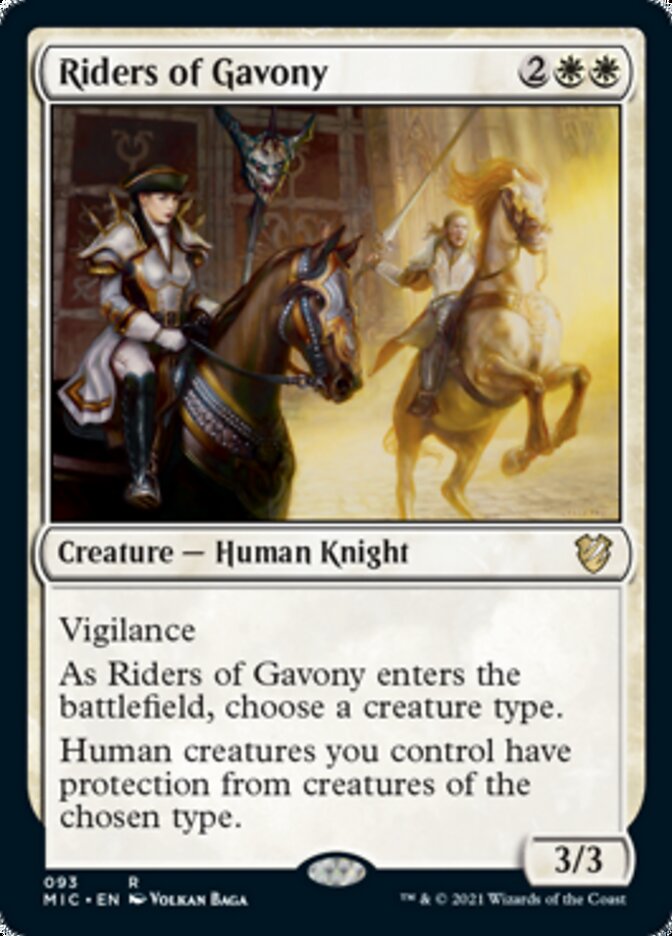 Riders of Gavony [Innistrad: Midnight Hunt Commander] | Good Games Morley