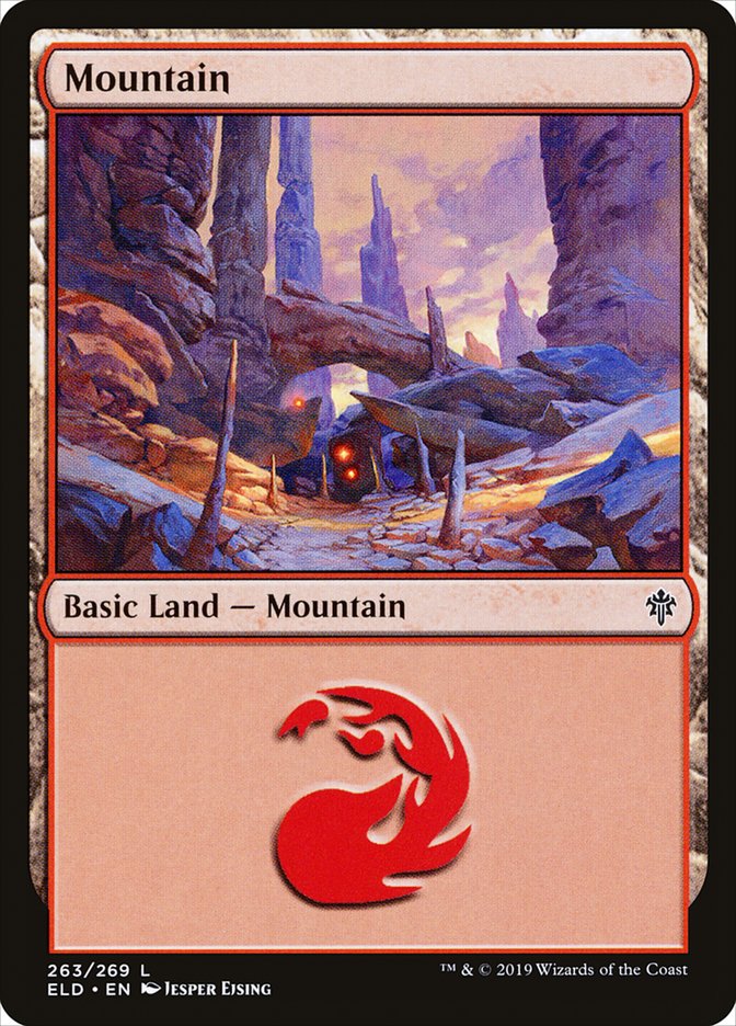Mountain (263) [Throne of Eldraine] | Good Games Morley