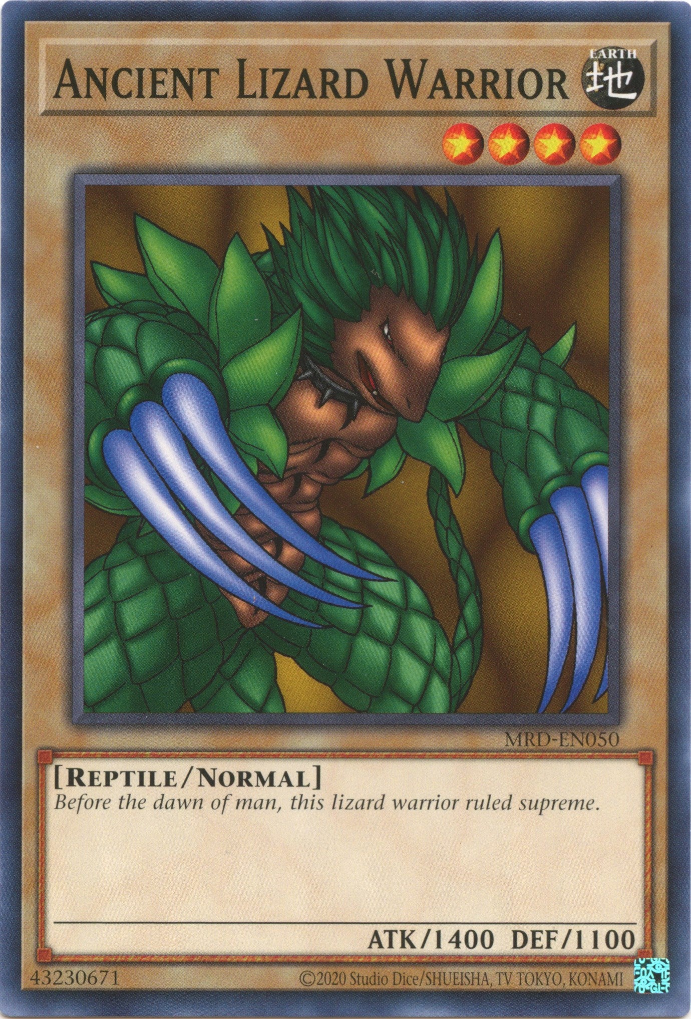 Ancient Lizard Warrior (25th Anniversary) [MRD-EN050] Common | Good Games Morley